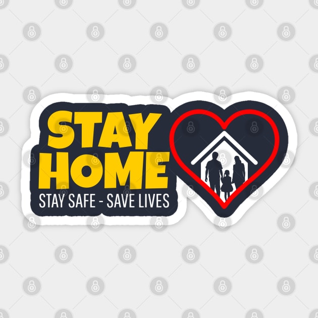 Stay Home Sticker by Masahiro Lab